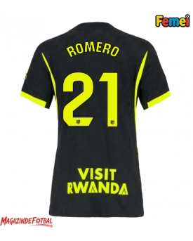 Atletico Madrid Cristian Romero #21 Tricou Fotbal Replică 2026-27 Femei Deplasare